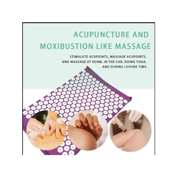 Yoga Acupressure Mat & Pillow Set