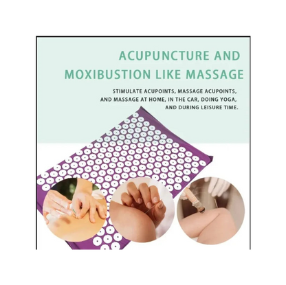 Yoga Acupressure Mat & Pillow Set