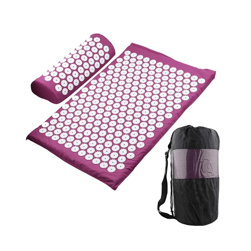 Yoga Acupressure Mat & Pillow Set